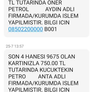 Ziraat Bankası SMS'e Göre Hak Ettiğim Bankkart Liramı Yüklemedi