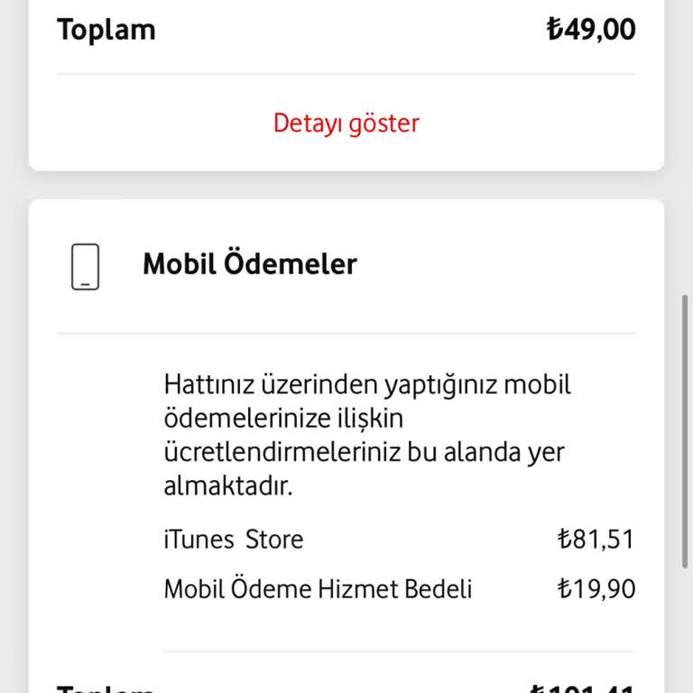 Apple Store İTunes Store Faturama Yanlış Ücret Yansıttı