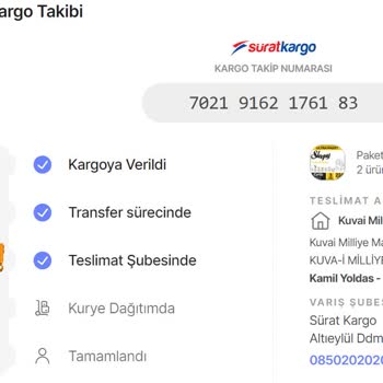Sürat Kargo Balıkesir Şubesi Engelli Mağduriyeti