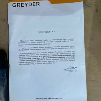 Greyder Garantiye Gidip Kullanıcı Hatası Diye Gelen Ürüne Bakar Mısınız