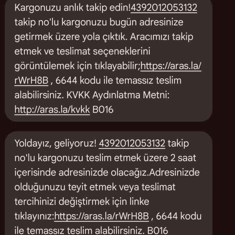 Aras Kargo Yalanları. Geldik Yoktunuz