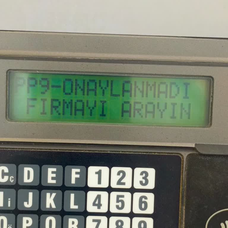 Shell Tts Sistemi Arıza