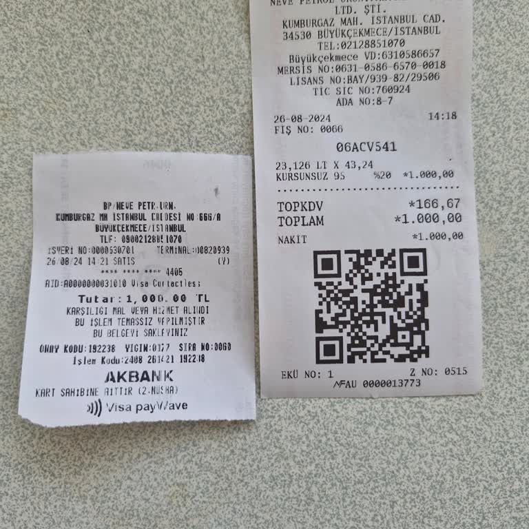 İstanbul'daki Bir BP'nin İş Bankası Kredi Kartı Pos Cihazı Kullanmaması