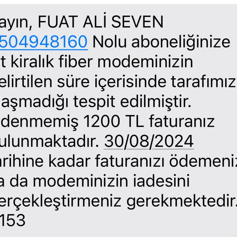 Şok Net İade İstenilen Modem İçin Herhangi Bir Bilgi Paylaşılmıyor!