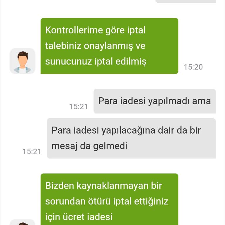 Vps.com.tr Geri İade Sürecinde Yaşanan Sorunlar Ve Müşteri Memnuniyetsizliği