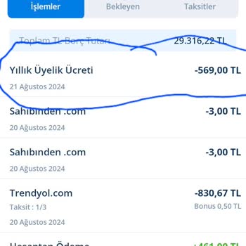 Denizbank Kredi Kartı Yıllık Üyelik Ücreti İptali