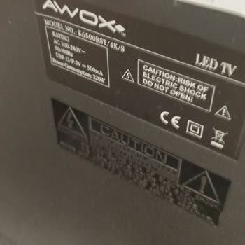 Awox Korkunç Bir Hizmet Anlayışı Ve Kalitesizlik, Standart Dışı Uygulama!