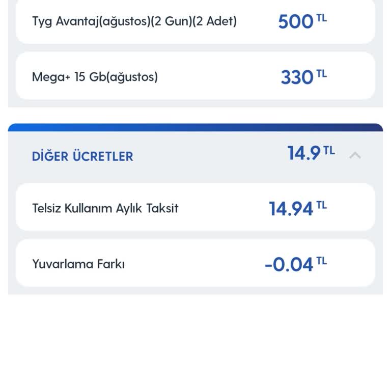 Kullanılmayan Hizmet İçin Haksız Ücret Kesintisi