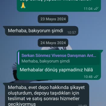 Vivense Garanti Kapsamındaki Ürüne Satış Sonrası Destek Vermiyor!