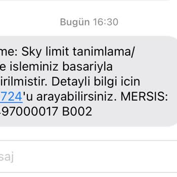 VakıfBank İzinsiz Skylimit Tanımlanması