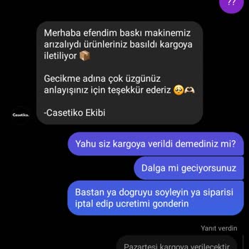 Casetiko.com'dan Sipariş Verdim, Kargo Hala Gelmedi!