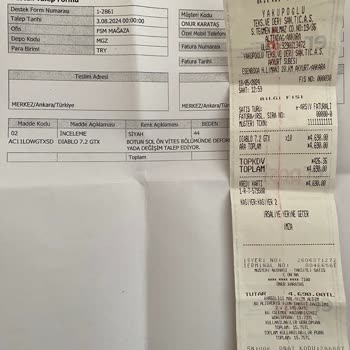 YDS Boots YDS Sattığı Ürünün Arkasında Durmuyor