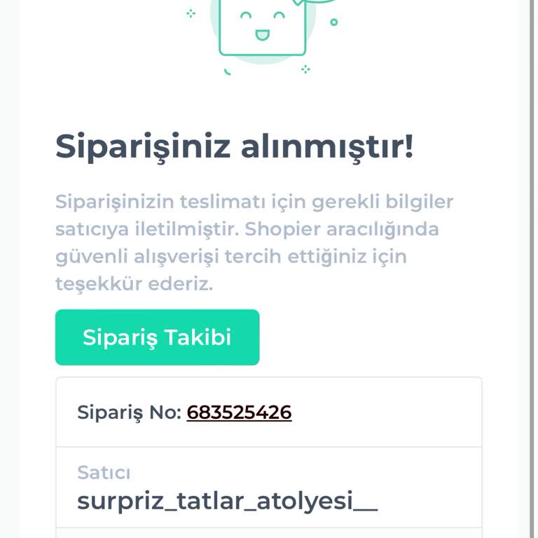 Surpriz_tatlar_atolyesi__ (Instagram) Shopier- Sürpriz Tatlar Atölyesi- Para İadesi Talebi