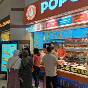 Adana Popeyes M1 Şubesi Paraya Doymuş