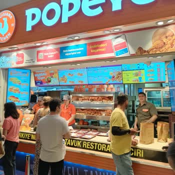 Adana Popeyes M1 Şubesi Paraya Doymuş