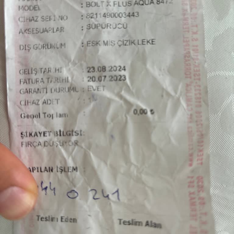 Fakir Şarjlı Süpürge Ürünün Arkasında Durmuyor