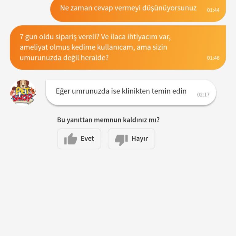 Trendyol Pet Palace Shop Üslupsuzluğu