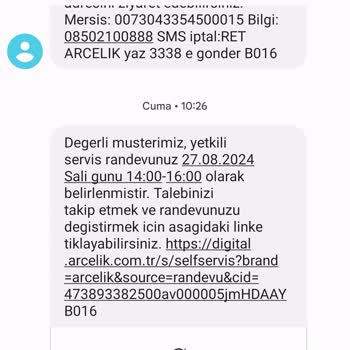 Arçelik Klimadan Su Akıtma ve Soğutma Sorunu