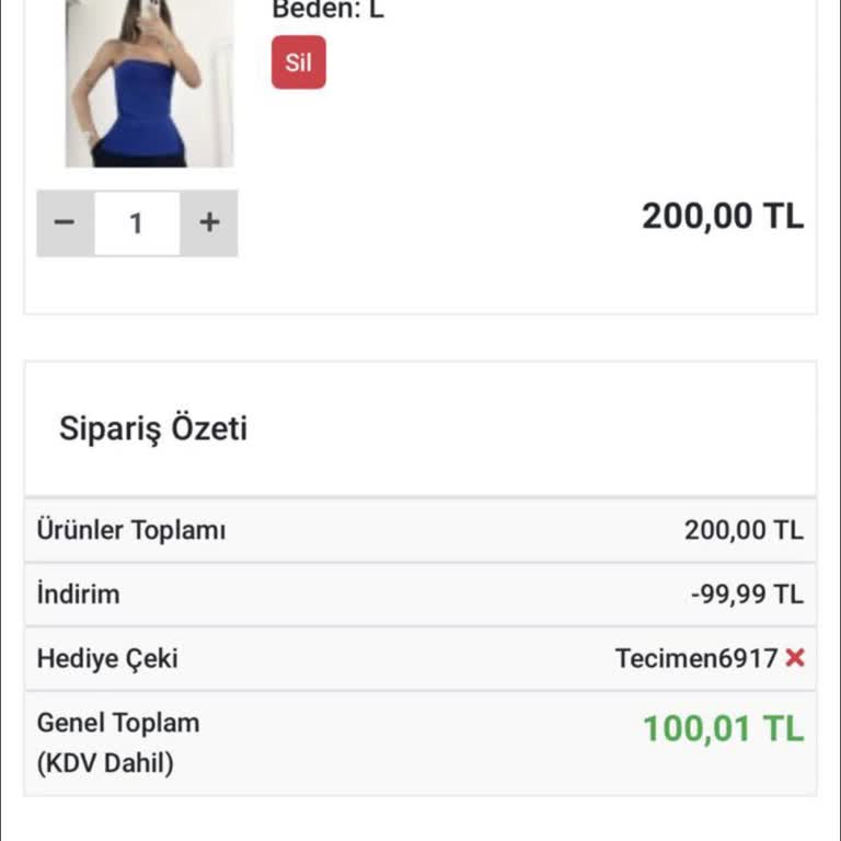 Nona Butik Şikayet