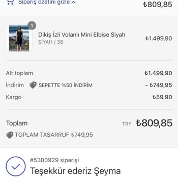 Juste Studio Farklı Ürün Teslimatı