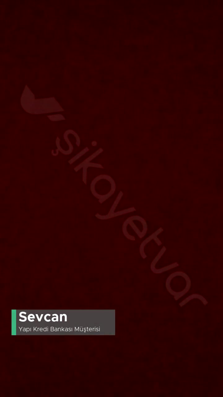 Yapı Kredi Bankası Çalınan Kartımla Yapılan Harcama İtirazıma 3 Aydır Cevap Verilmiyor! videonun kapak resmi