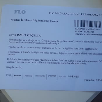FLO Ayakkabı FLO'dan Aldığım Spor Ayakkabı 3 Ay İçinde Yırtıldı