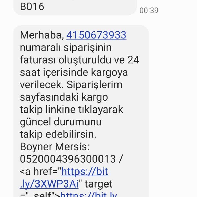 Boyner Mağazası Online Alışveriş Mağduriyeti