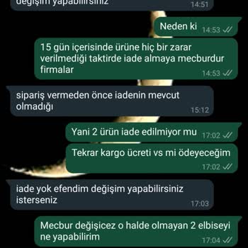 Gizamila! Paramın İade Edilmesini İstiyorum!