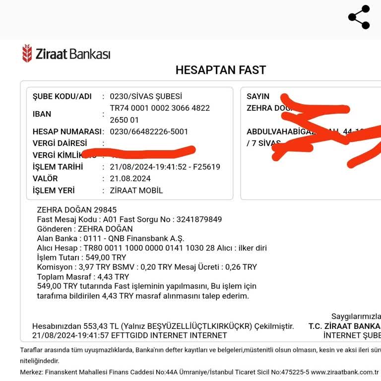 Ova Ticaret Yanıltıcı Bir Şirkettir!