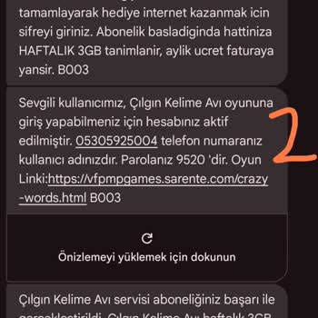Vodafone'un Kazandıran Oyununda Gizli Ücret Şoku