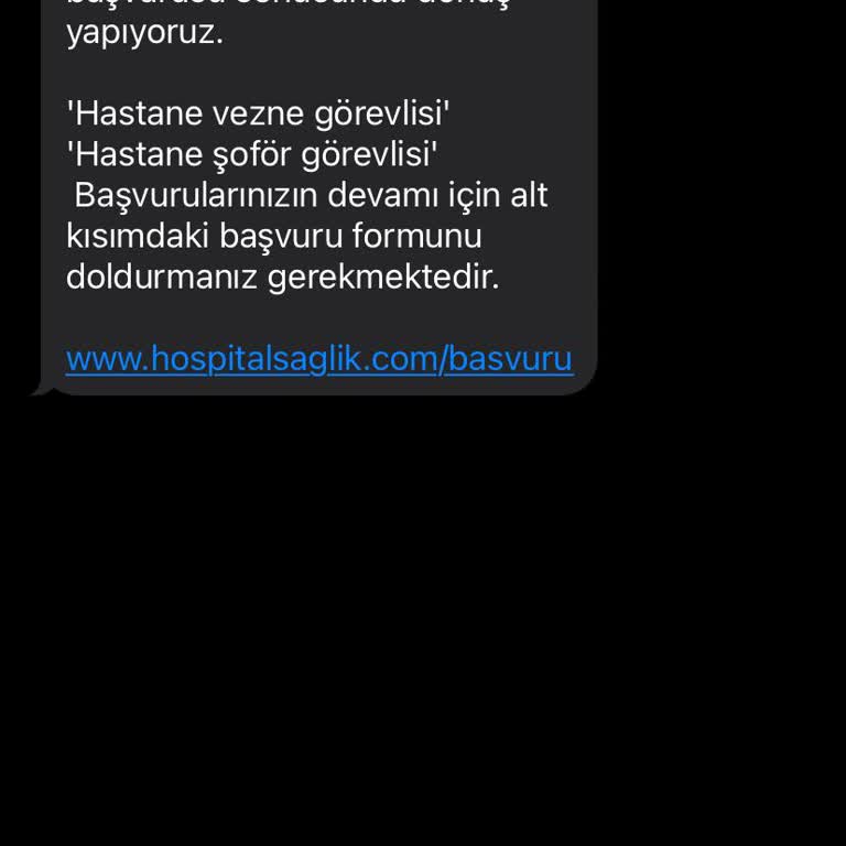 İş Bulma Vaadiyle Dolandırıcılık Hospital Sağlık Yanıltmacası