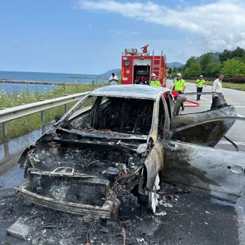 Garantili Clio Aracımız Seyir Halinde Yandı. Renault Sahip Çıkmıyor