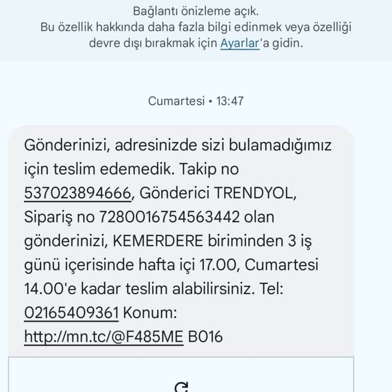 MNG Kargo Kemerdere Şubesi'nin Yanıltıcı Teslimat Bildirimi