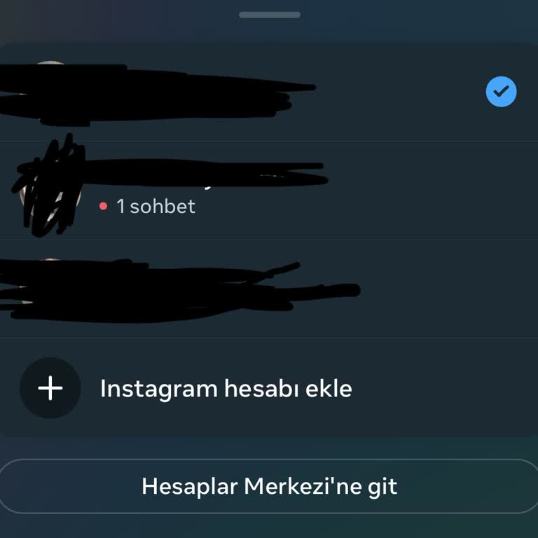 Instagram Bi Sohbet Bildirimi Gelip Hiçbir Sohbet Olmaması