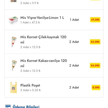 Cepte Şok Eksik Sipariş