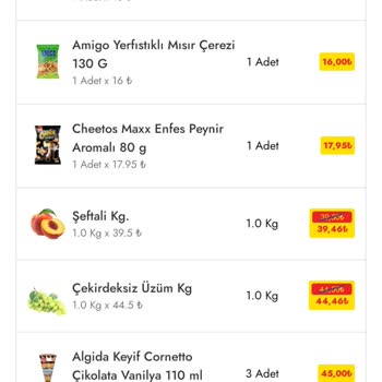Cepte Şok Eksik Sipariş