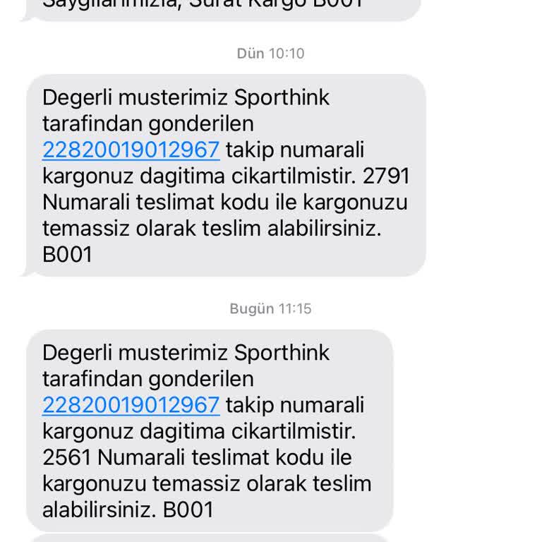 Sürat Kargo Kargo Teslim Alma Sıkıntısı