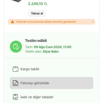 Hepsiburada'dan Alınan Kumtel Ocak Patladı
