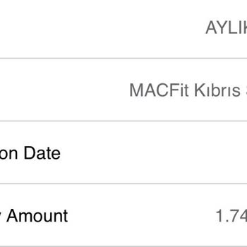 MACfit (İzmir) Macfit Spor Kulubü Belirlenen Fiyattan Fazlasını Alıyor