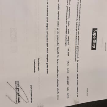 SuperStep Çözüm Bulmadı Ses Çıkaran Ayakkabısının Arkasında Durmadı