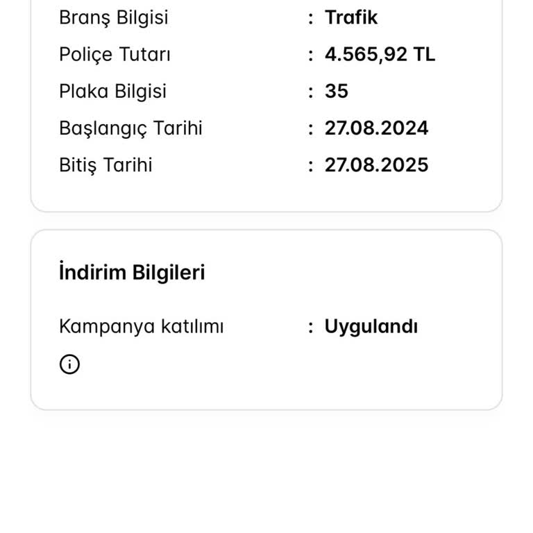 Türkiye Sigorta Sigortam.net Poliçe PDF Hazırlanma Sorunu
