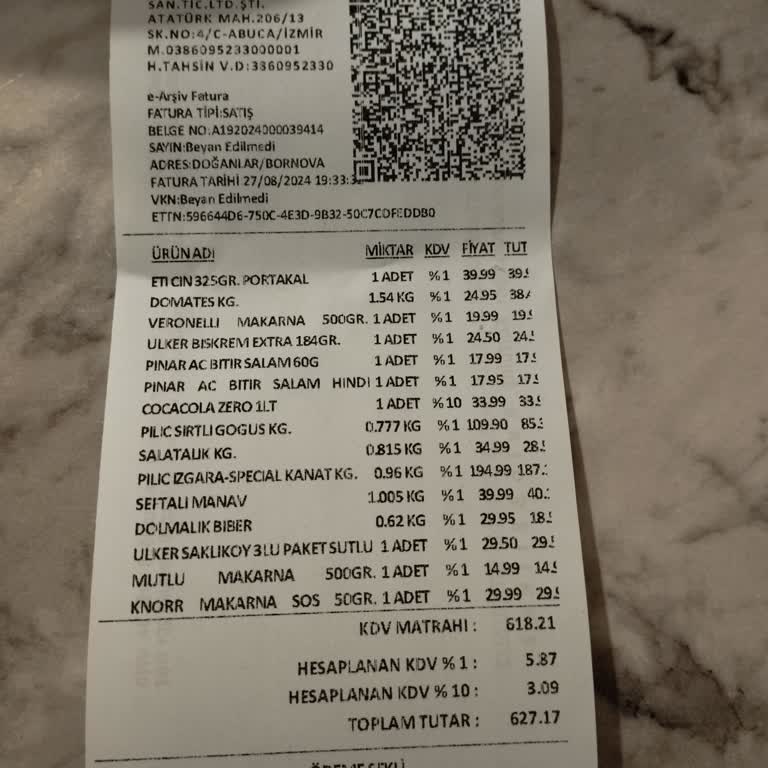 Fırat Alışveriş Merkezi Erkek Personelin Temizliğine Dikkat