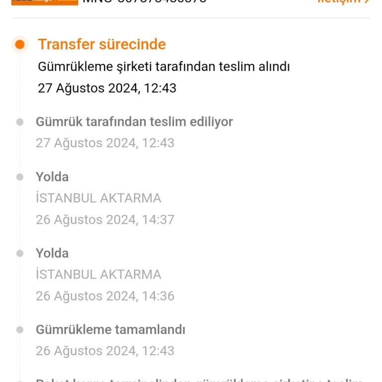 Temudan Verilen Siparişin Gecikmiş Olması MNG Kargo Şikayeti