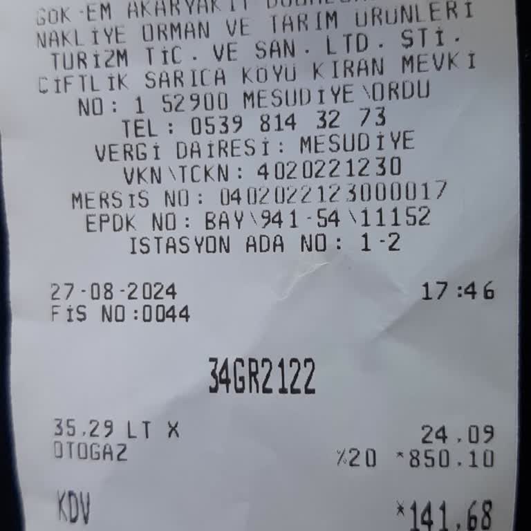 Eva Petrol'de LPG İçin Kart Kabul Edilmiyor
