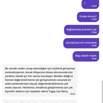 Getir Yemek Müşteri Hizmetleri 4 Kez Yüzümüze Kapattı / Eksik Ürün