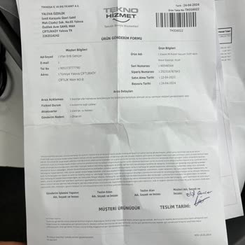 Xiaomi S10T Elektrikli Süpürge Robotunda Yaşadığım Servis Sorunları