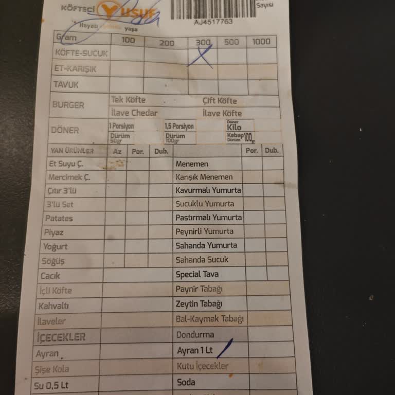 Köfteci Yusuf'ta Uzun Bekleyiş Ve Eksik Sipariş