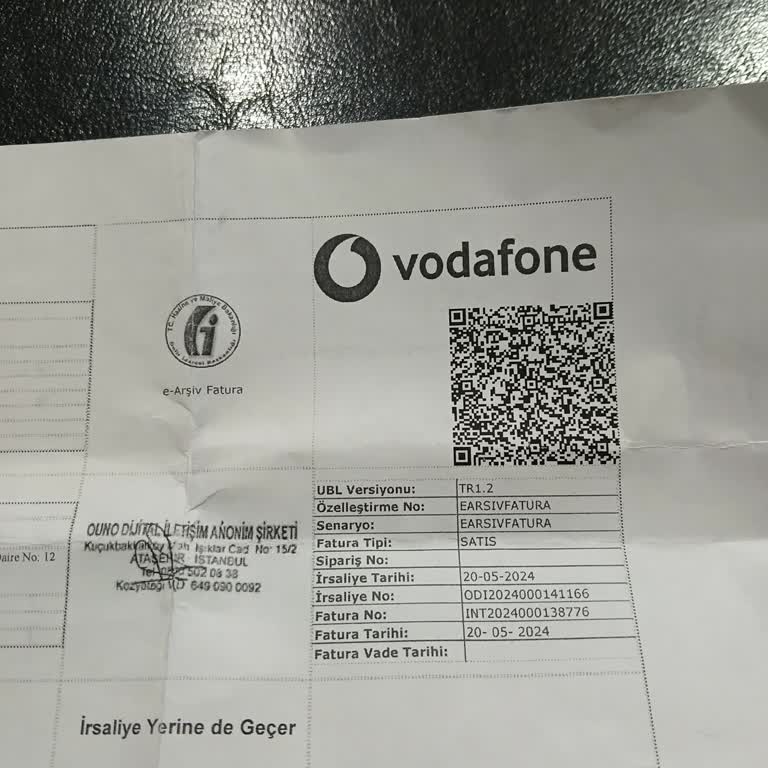 Vodafone'dan Alınan Kasko Hizmeti Mağduriyeti