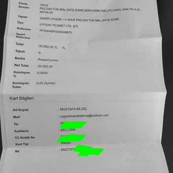 Bellona Ürünümü Zamanında Teslim Etmiyor