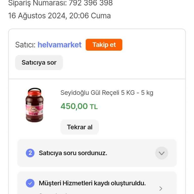 Helvamarket.com 12 Gündür Ürünümü Kargoya Vermiyorlar